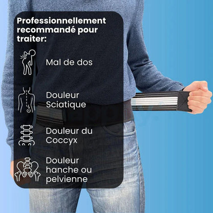 Ceinture Lombaire & Sciatique contre les douleurs