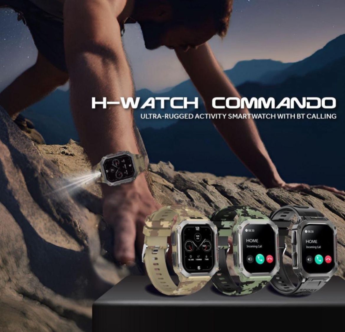 Montre Connectée H-watch Commando